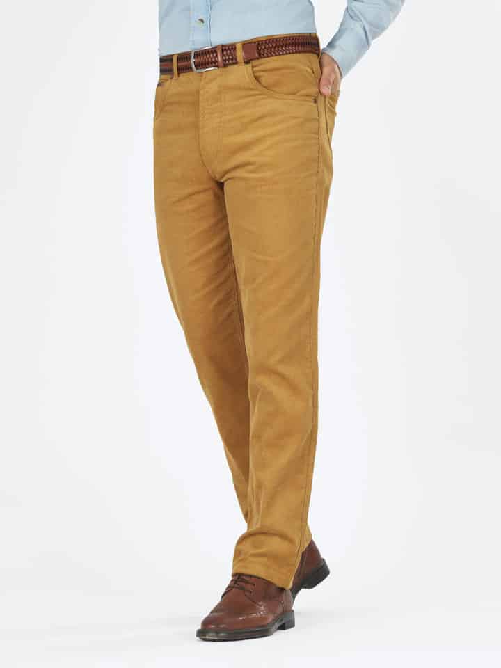 Men's Yellow Cord Jeans