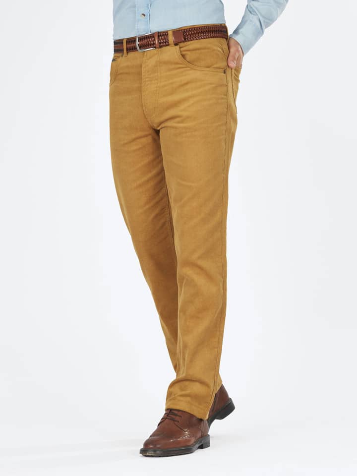 Men's Yellow Cord Jeans