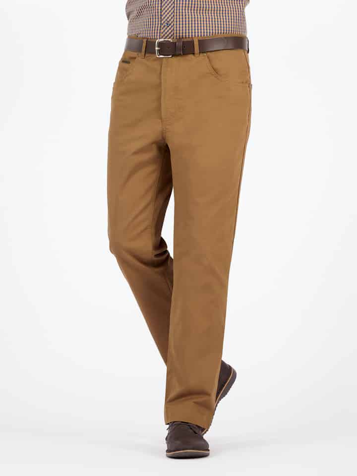 Men's Tan Stretch Jean Chino