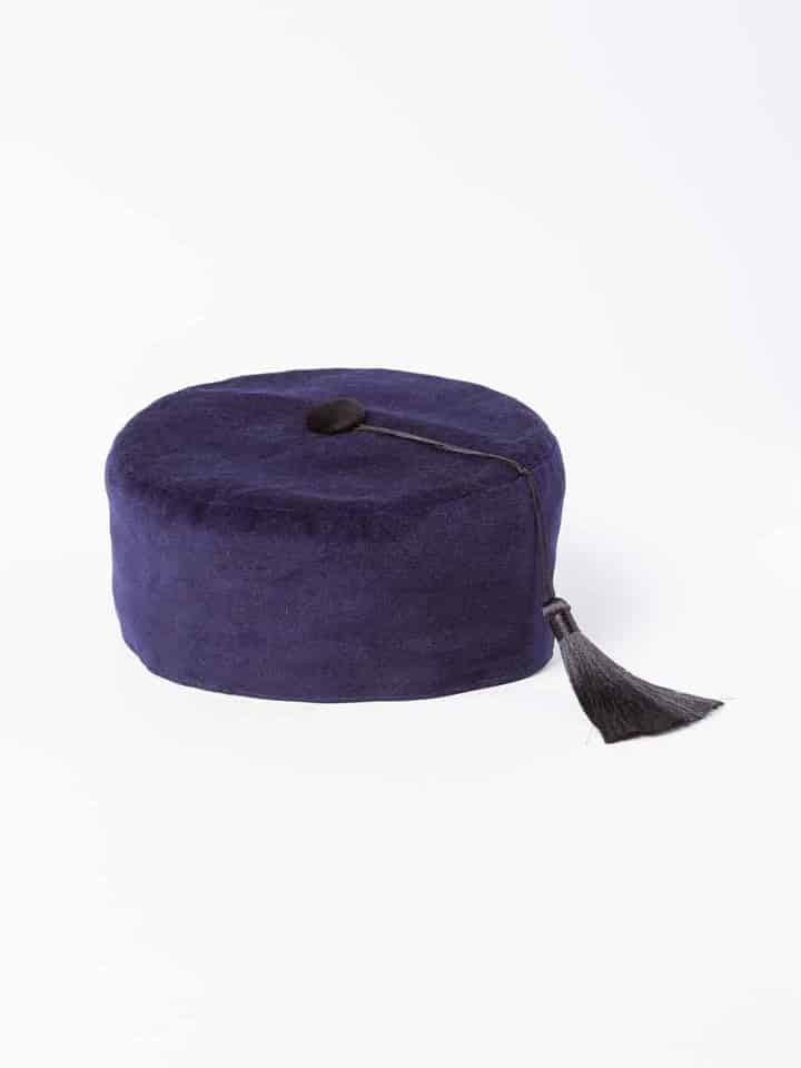 Navy Smoking Cap