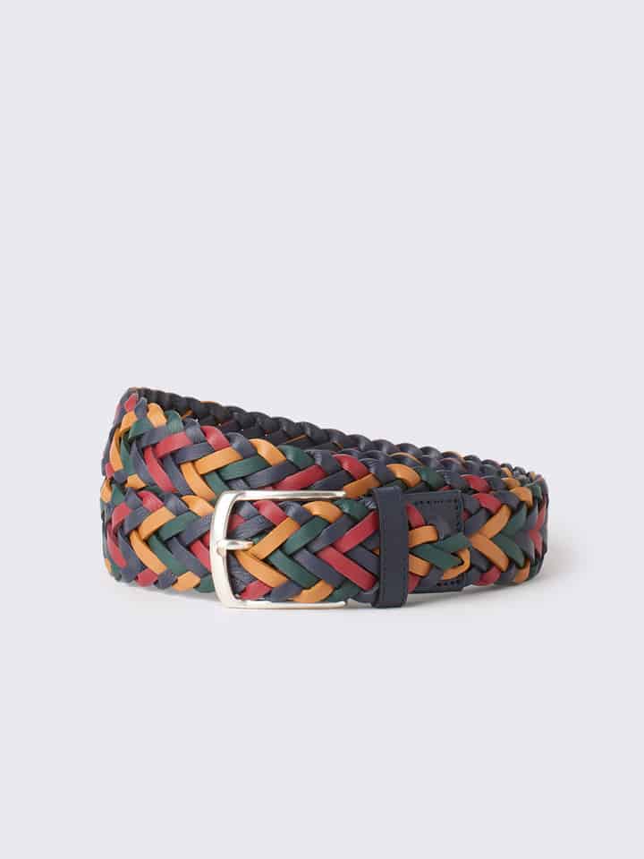 Cadiz Braided Leather Belt