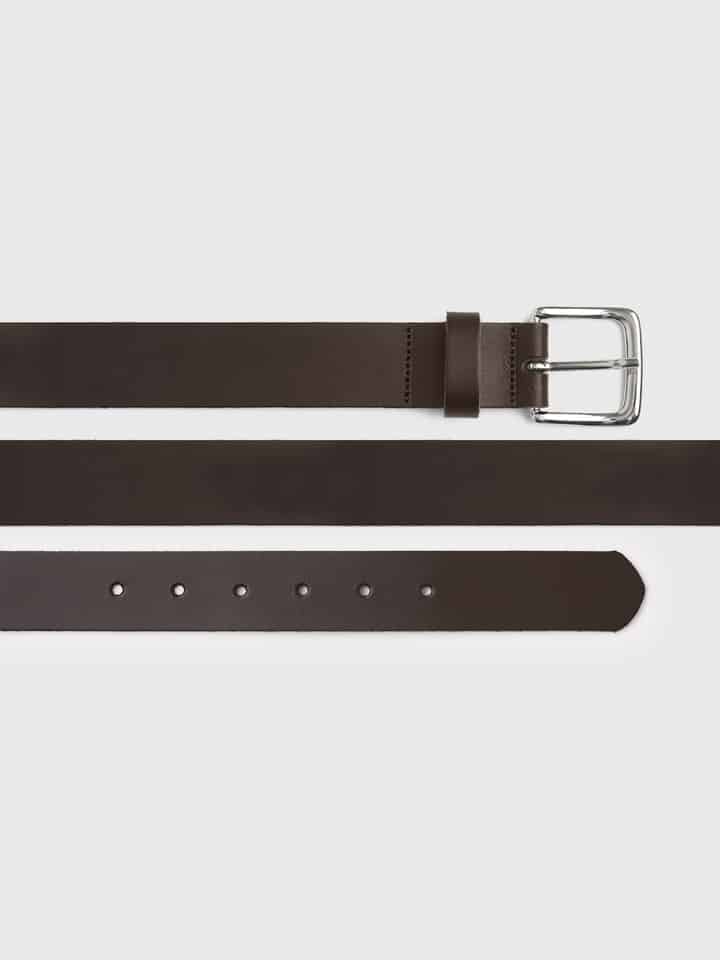 Mens Brown Leather Pants Belt