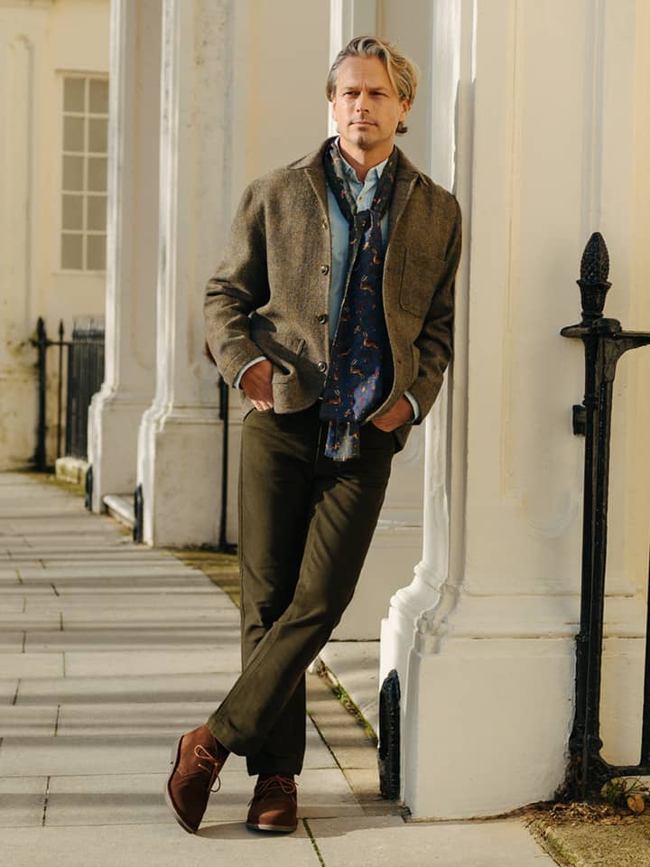 Lichen Harris Tweed® Chore Jacket