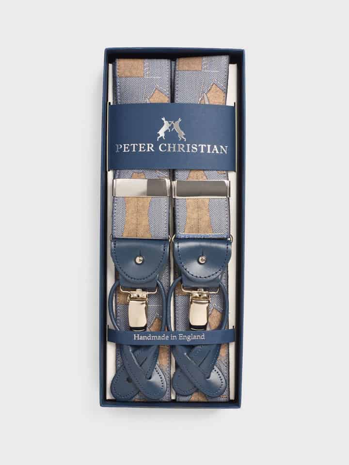 Cutting Pattern Limited Edition Suspenders