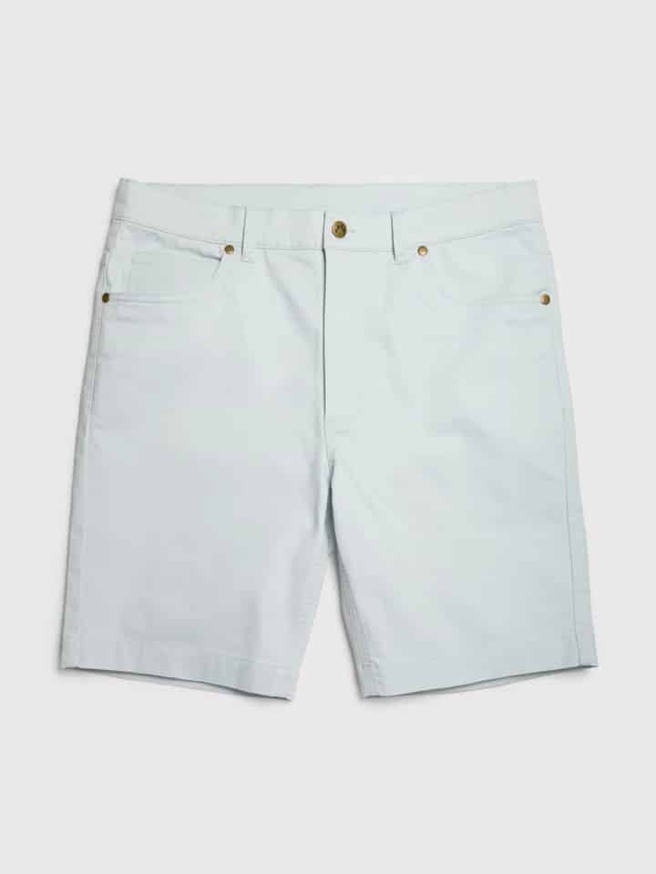 Ice Blue Jeano Shorts Flat