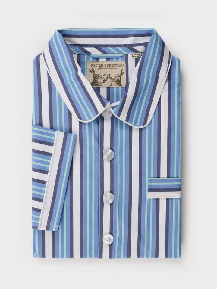 Blue/Turquoise Nightshirt Flat