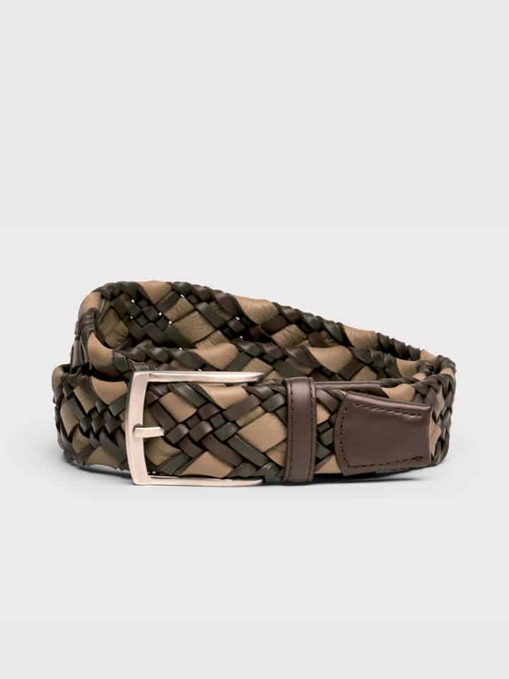 Woven Leather belt