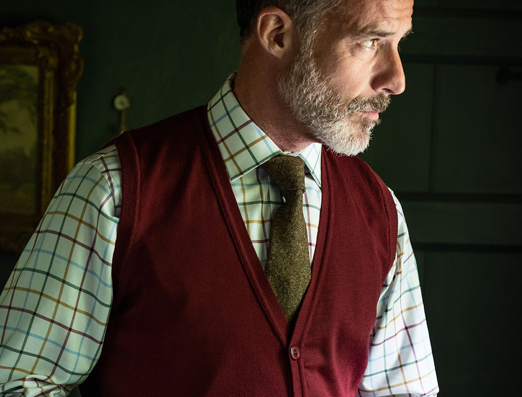 Shetland Wool Tie Men's Wool Tie